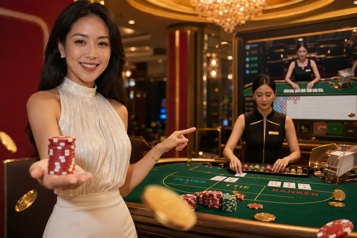 pantas99 Casino meja live dealer baccarat
